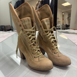 Timberland Heeled Lace Up Boots